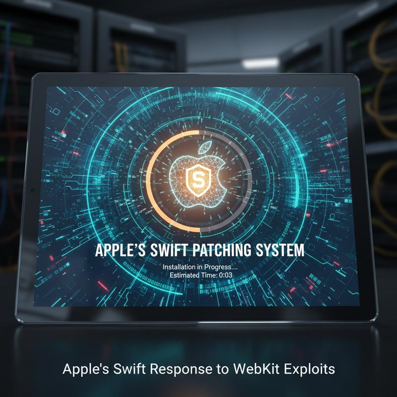 A depiction of network vulnerabilities highlighting the WebKit flaws.