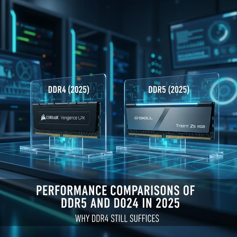 DDR4 provides comparable performance for many applications in 2025.