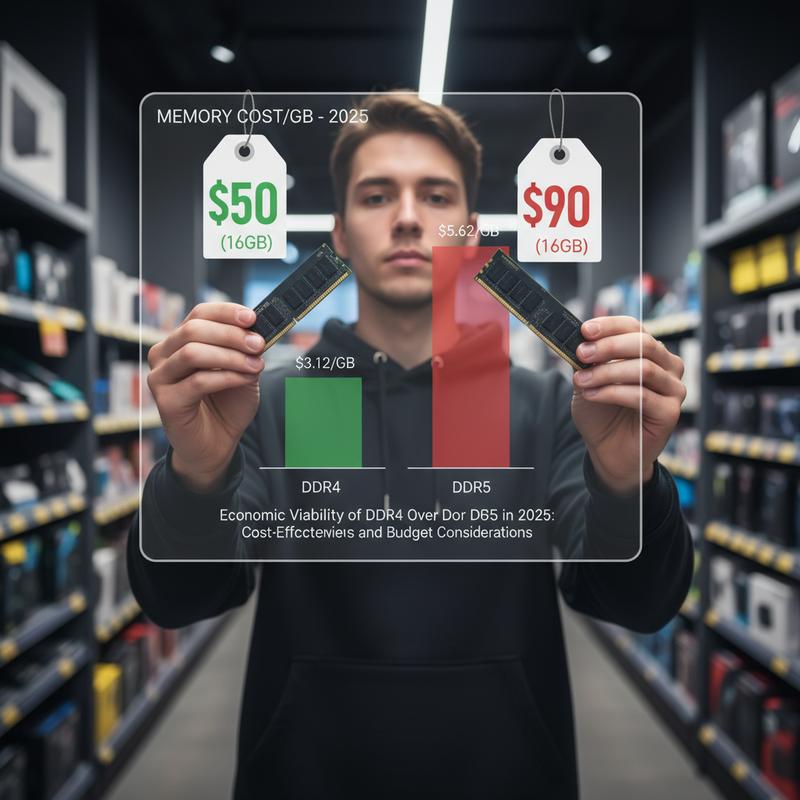 DDR4 provides comparable performance for many applications in 2025.