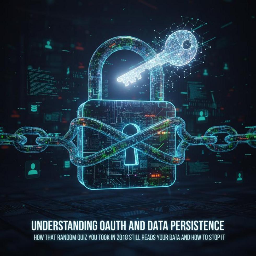 Person at computer checking list of connected apps on a Google account.