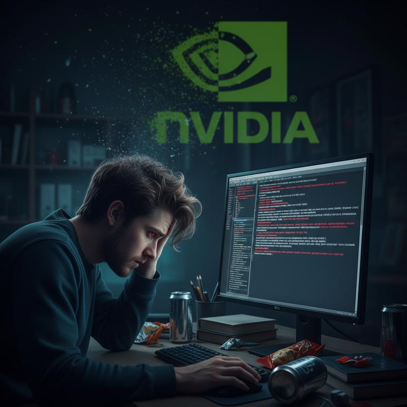 An Arch Linux user grappling with command-line interface issues due to NVIDIA support changes.