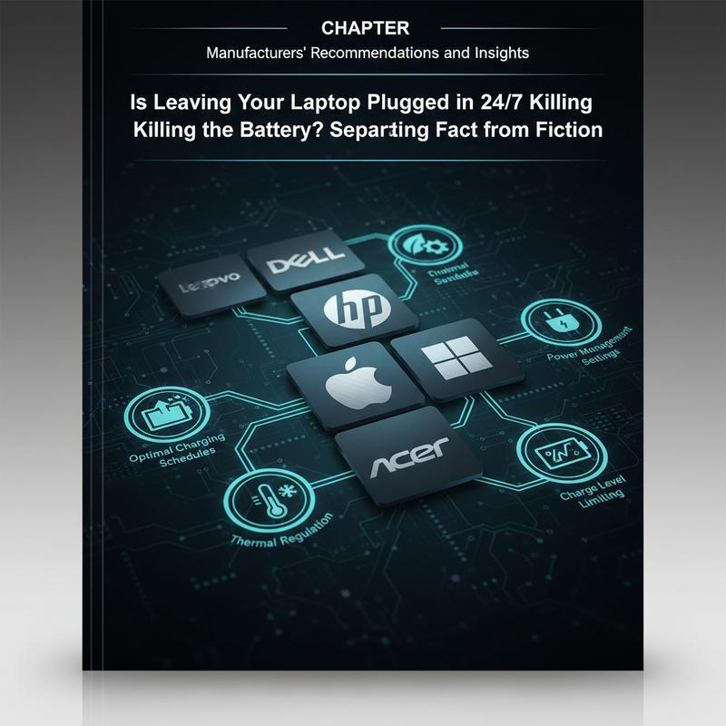 An inside look at a laptop’s lithium-ion battery.