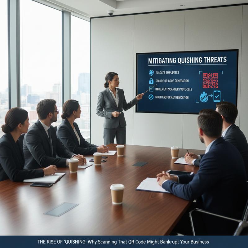 The hidden dangers of QR codes in business environments.