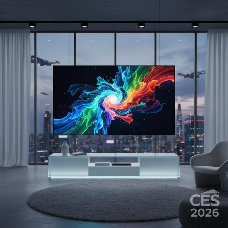 New display technologies promise sharper and more vibrant images.