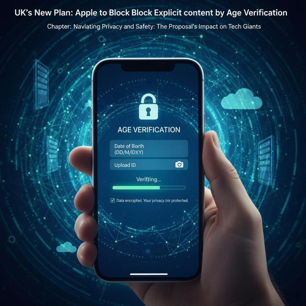 Multiple smartphones displaying security lock screens against a digital, tech-themed backdrop.