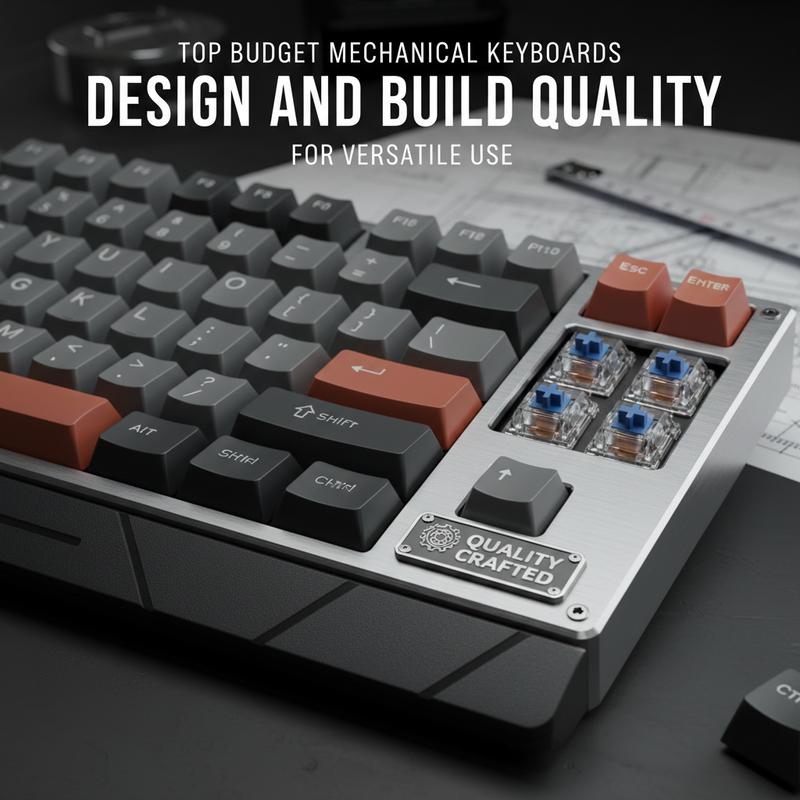 Comparative chart of budget mechanical keyboards showcasing value for money.