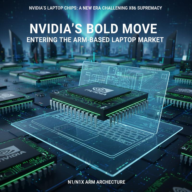 A glimpse at NVIDIA’s N1/N1X ARM chips ready to debut in the laptop market.