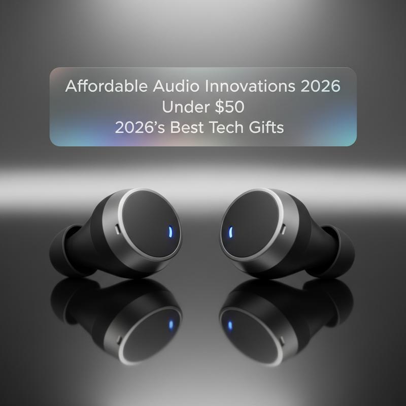 Affordable wireless earbuds and small audio gear under $50.