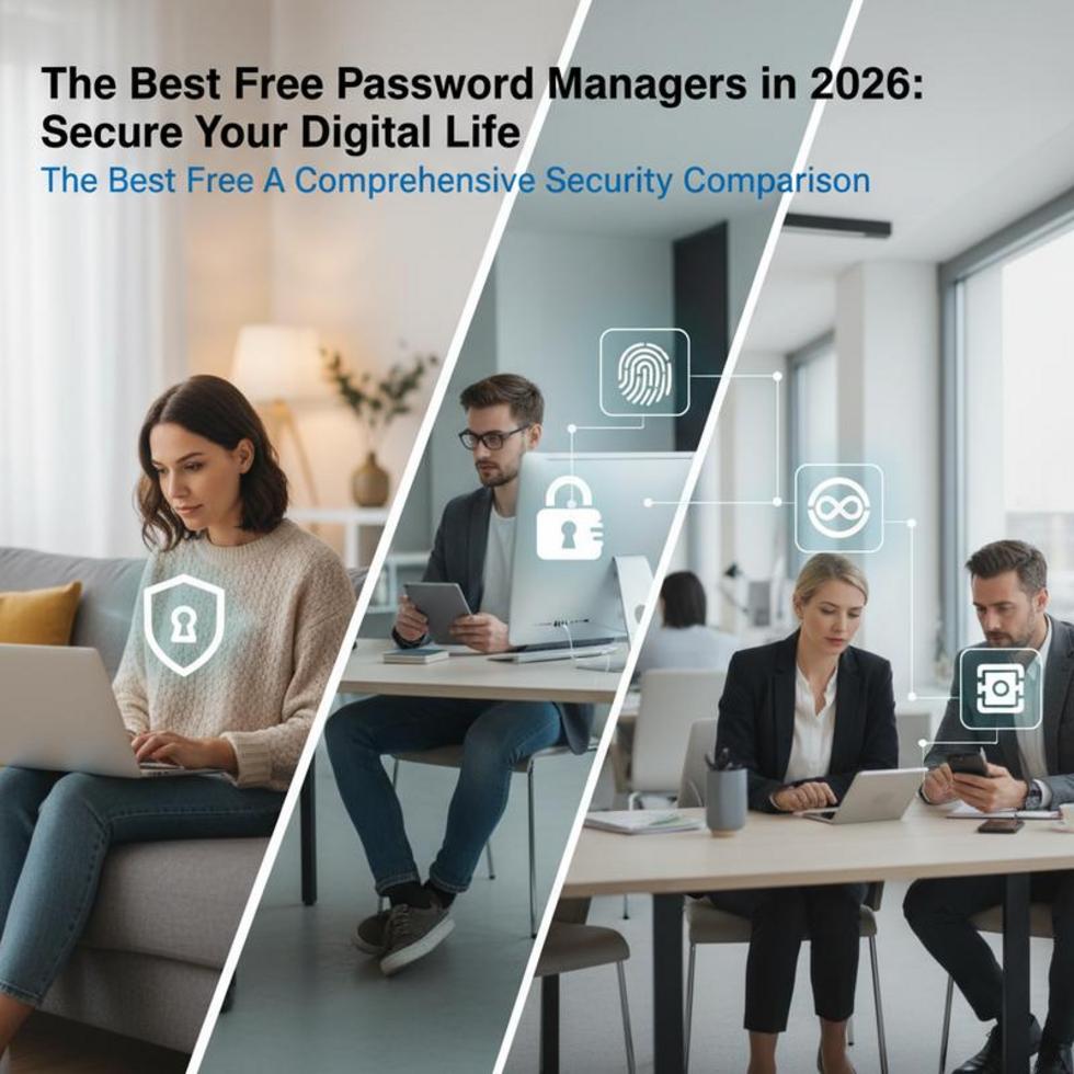Security shield icon with data patterns illustrating digital security through password managers.