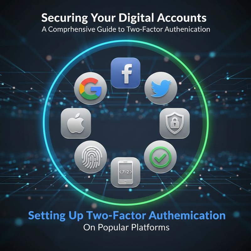 Two-factor authentication options across different apps and websites