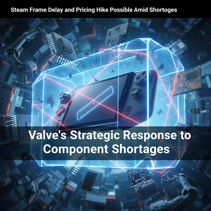 Visual representation of the challenges Valve faces amid shortages.