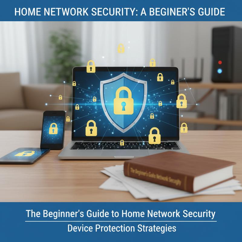 Device protection at home: updates, MFA, IoT separation, and monitoring.