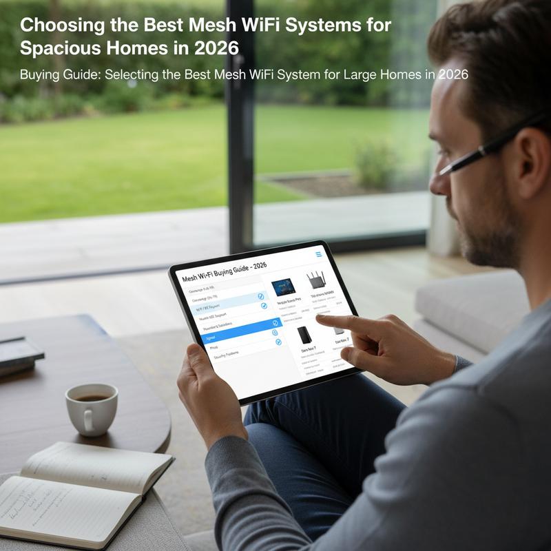 Mesh Wi-Fi buying guide for large homes in 2026.