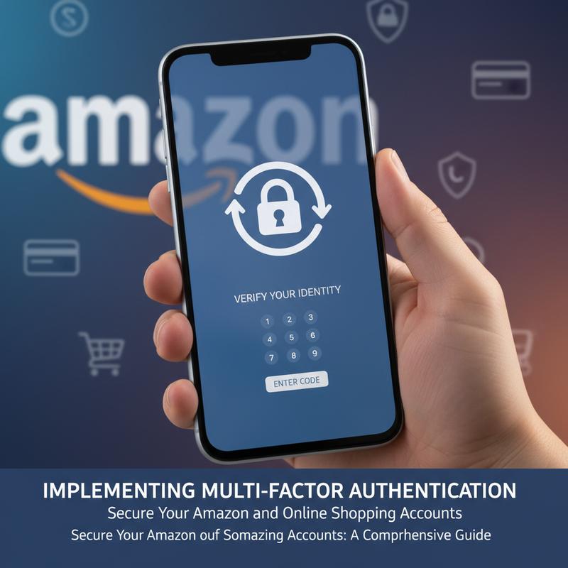 Phone showing a login code for Amazon two-step verification.