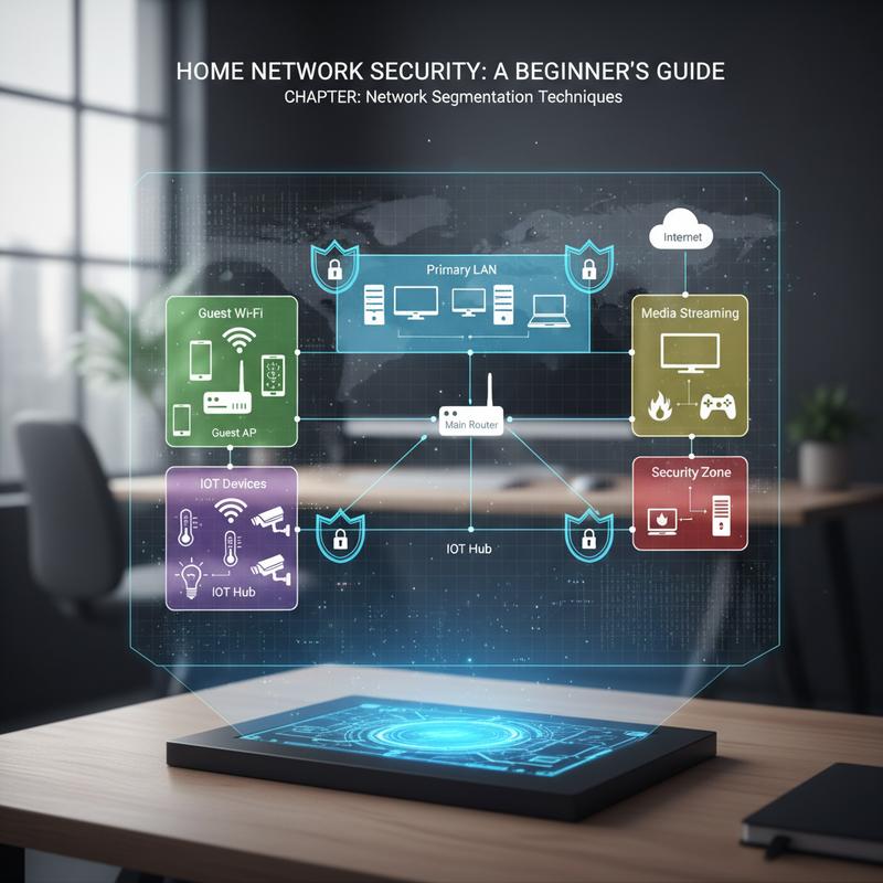 Network segmentation at home: separate SSIDs, guest networks, and VLAN ideas.