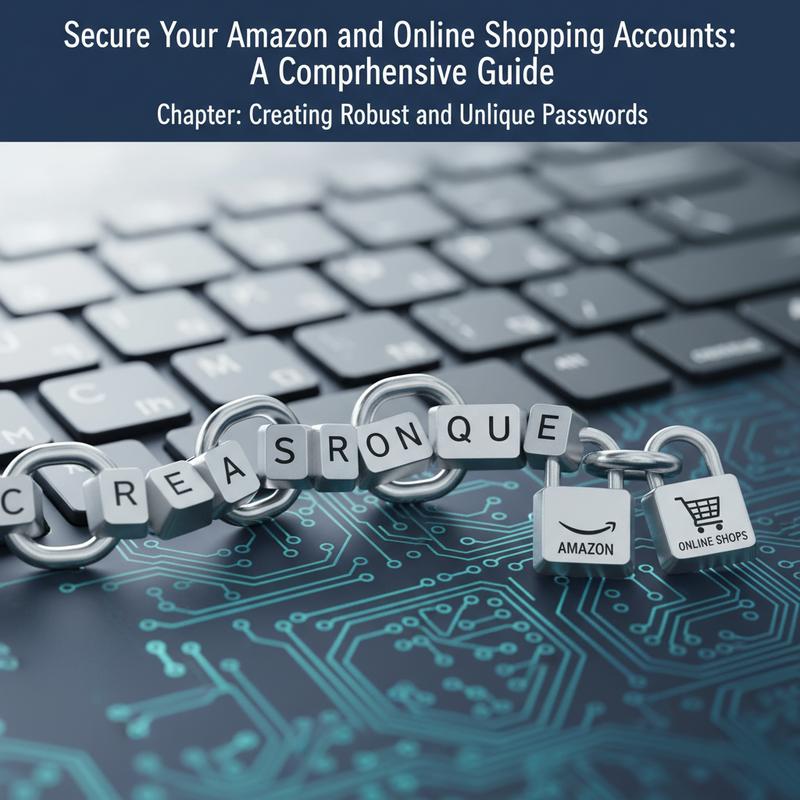 Notebook and laptop showing a long unique password example.